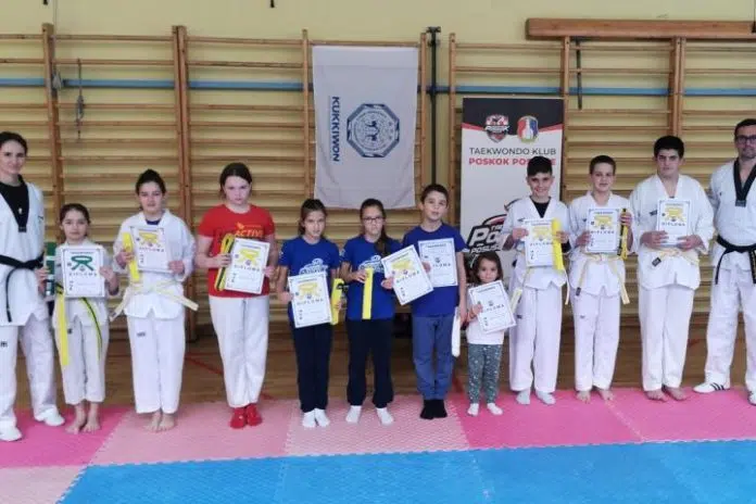 Uspješna Taekwondo sekcija 1709119332 Uspjesna Taekwondo Sekcija Poskok Rakitno Na Polaganju