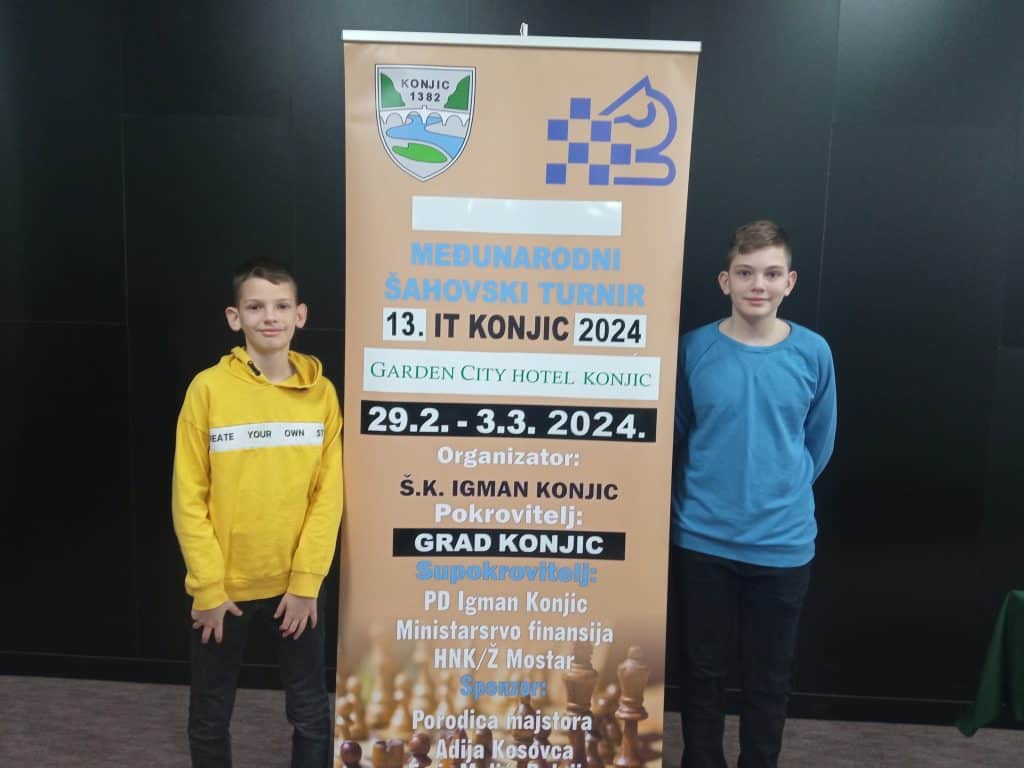 Danas otvoren 13.međunarodni šahovski turnir "Konjic Open 2024" Danas otvoren 13.međunarodni šahovski turnir "Konjic Open 2024"