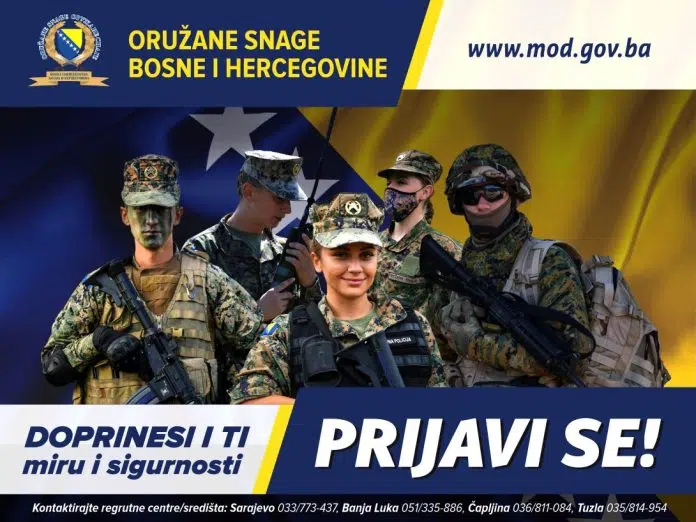 Ministarstvo odbrane BiH raspisalo oglas za prijem 400 kandidata u 1711538042 Ministarstvo Odbrane Bih Raspisalo Oglas Za Prijem 400 Kandidata U