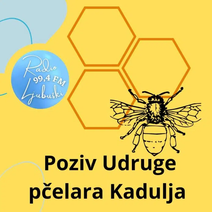 Najava: U nedjelju Skupština Udruge pčelara “Kadulja” Najava U Nedjelju Skupstina Udruge Pcelara Kadulja