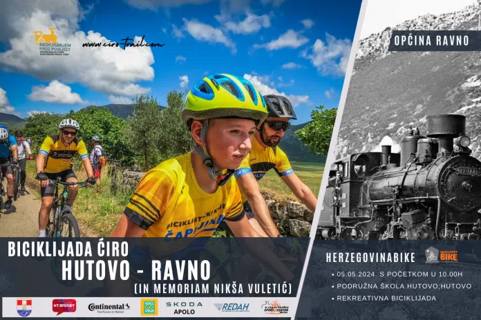 Biciklijada Ćirinom Prugom Hutovo – Ravno In Memoriam Nikša Vuletić Biciklijada Cirinom Prugom Hutovo – Ravno In Memoriam Niksa Vuletic
