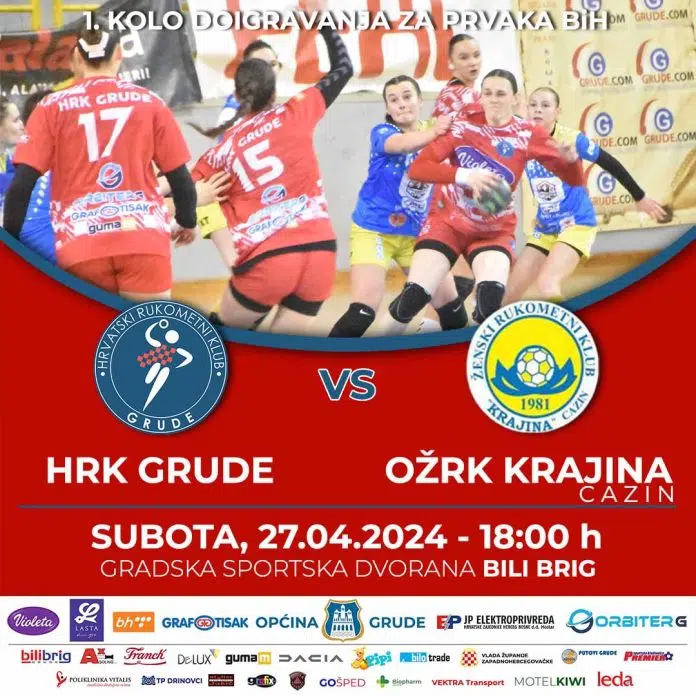 Gruđanke dočekuju Krajinu na startu dogiravanja za prvaka BiH Grudanke Docekuju Krajinu Na Startu Dogiravanja Za Prvaka Bih