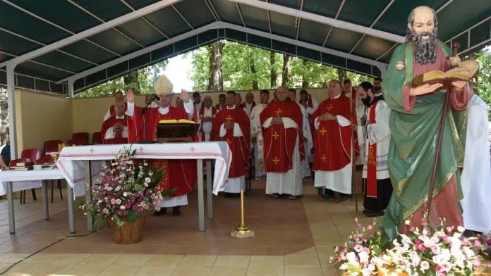 Proslava svetkovine sv. Jakova apostola u Župi Međugorje 1721920486 Proslava Svetkovine Sv Jakova Apostola U Zupi Medugorje