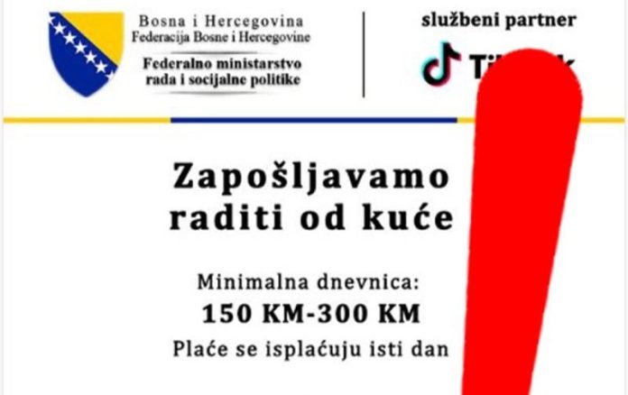 1722338056 Ministarstvo Upozorava Ne Vjerujte Laznim Oglasima O Radu Od Kuce