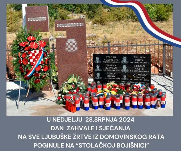 Dan zahvale i sjećanja na ljubuške žrtve iz Domovinskog rata Dan Zahvale I Sjecanja Na Ljubuske Zrtve Iz Domovinskog Rata