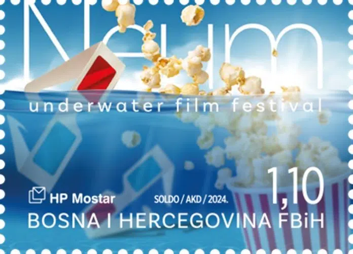 HP Mostar prigodna marka u povodu Neum Underwater Film Festivala Hp Mostar Prigodna Marka U Povodu Neum Underwater Film Festivala