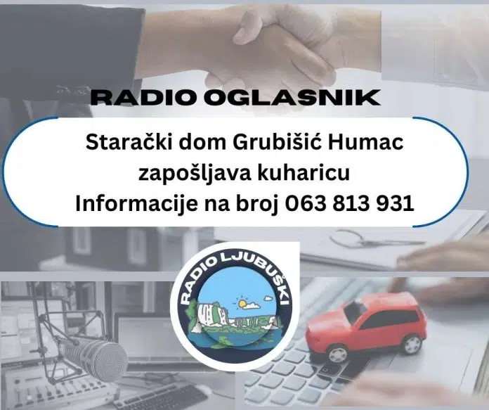 Oglas Potrebna Kuharica Za Posao U Ljubuskom