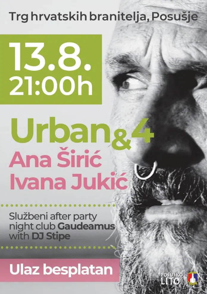 Dolazak Damira Urbana i njegove Četvorke u Posušje 1723127849 Dolazak Damira Urbana I Njegove Cetvorke U Posusje