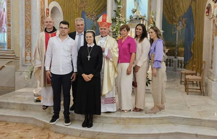 Sestra Klara Knezović zavjetovala se u redovnički život 1724850603 Sestra Klara Knezovic Zavjetovala Se U Redovnicki Zivot