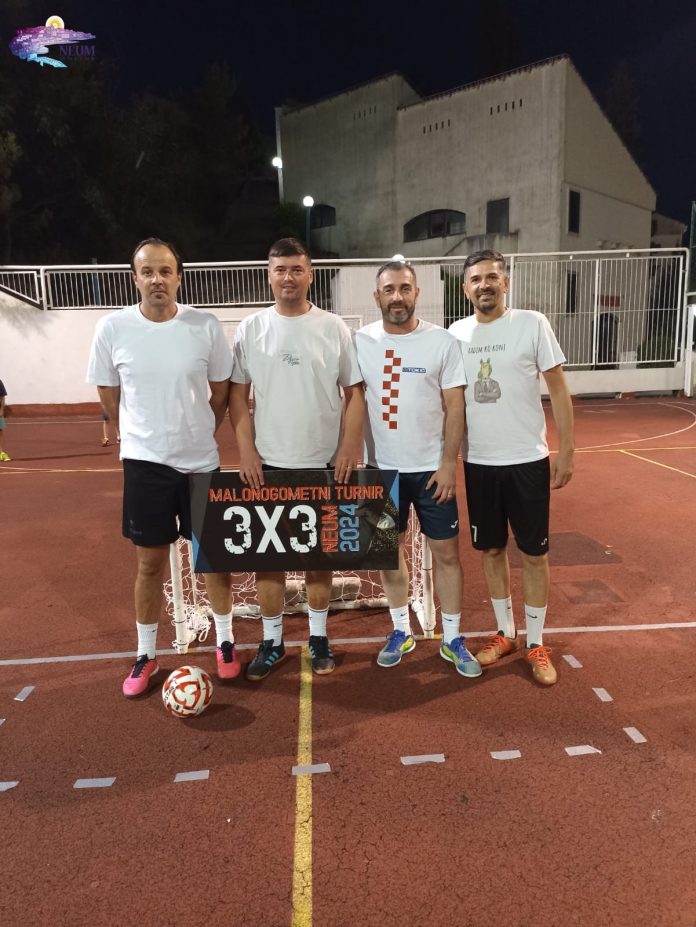 Druga Vecer Malonogometnog Turnira 3×3 U Neumu Uzbudljive Utakmice Ocekuju