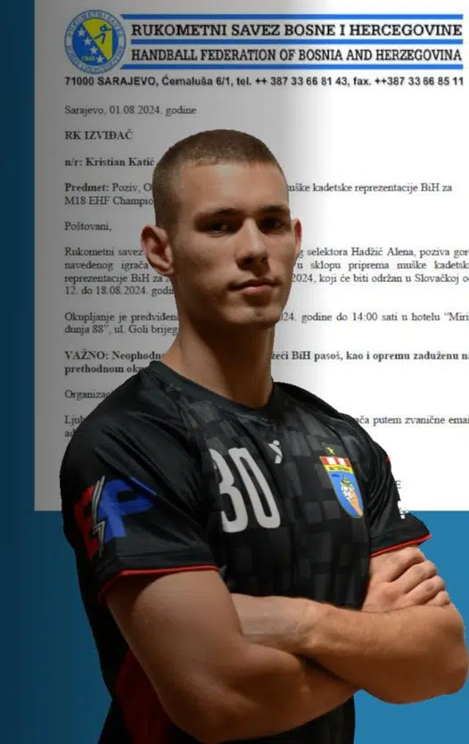 Kristijan Katić, igrač Izviđača, pozvan u kadetsku reprezentaciju Bosne i Kristijan Katic Igrac Izvidaca Pozvan U Kadetsku Reprezentaciju Bosne I