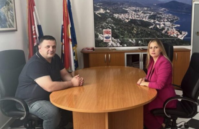 Nacelnik Jurkovic Ugostio Direktoricu Federalne Uprave Za Inspekcijske Poslove Ivanu