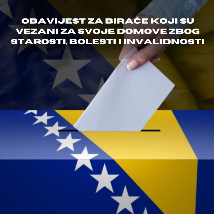 Obavijest Biracima Ogranicenim Domom Zbog Starosti Bolesti I Invaliditeta
