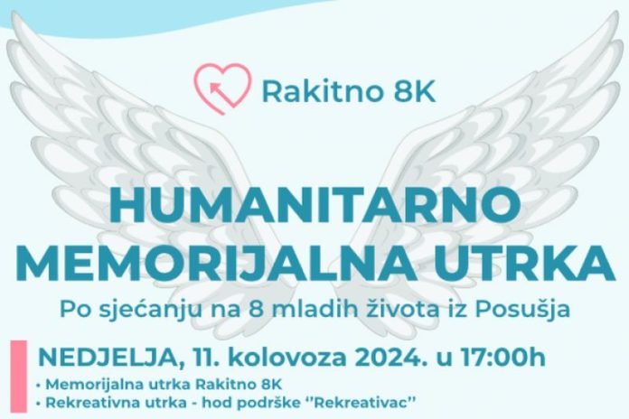 Sutra U Rakitnu Memorijalna Humanitarna Utrka U Spomen Na Osam