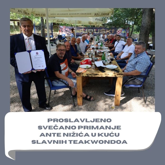 1725539330 Svecano Primanje Ante Nizica U Kucu Slavnih Teakwondoa Obelezeno Proslavom