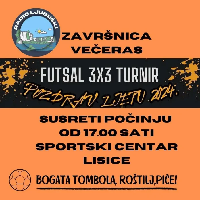 Danas je posljednji dan turnira 1727006496 Danas Je Posljednji Dan Turnira Pozdrav Ljetu 2024 U Lisicama.webp