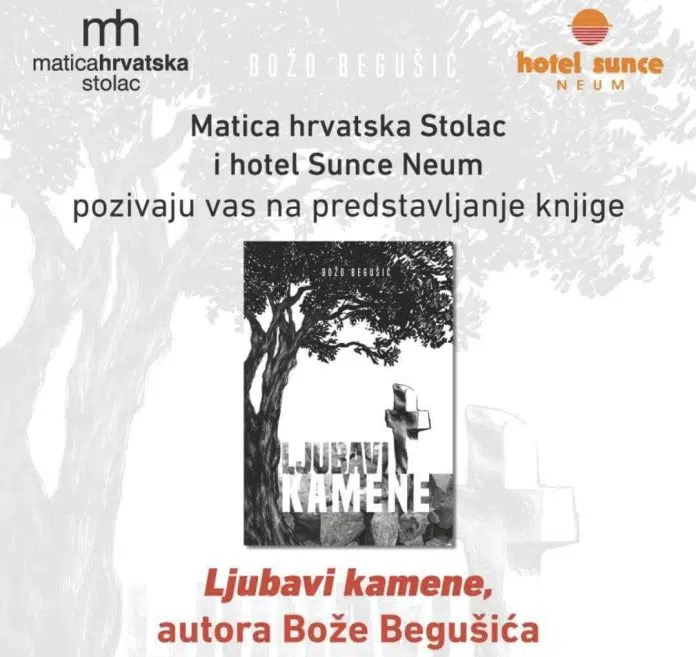 NAJAVA: U Neumu će se održati promocija knjige Najava U Neumu Ce Se Odrzati Promocija Knjige Ljubavi Kamene