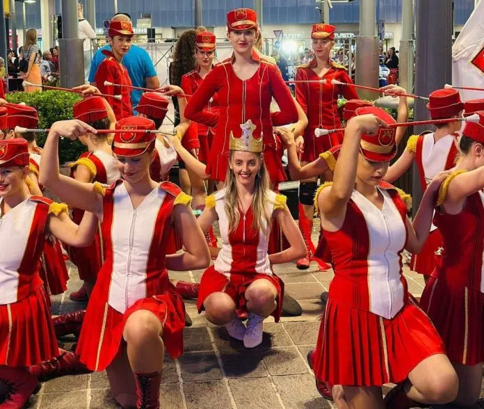 Nastup tomislavgradskih mažoretkinja Nastup Tomislavgradskih Mazoretkinja Kralja Tomislava Na Medunarodnom Festivalu U Italiji