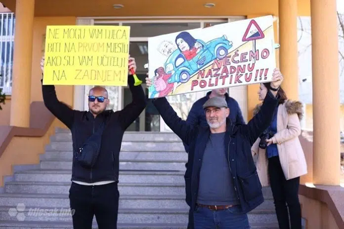 Prosvjetari već od srijede na ulicama; Vlada nudi nedovoljno Prosvjetari Vec Od Srijede Na Ulicama Vlada Nudi Nedovoljno