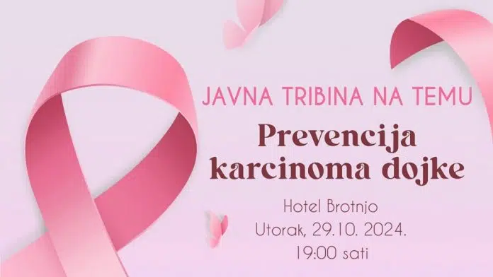 Javna Tribina O Prevenciji Karcinoma Dojke 29 Listopada U Citluku