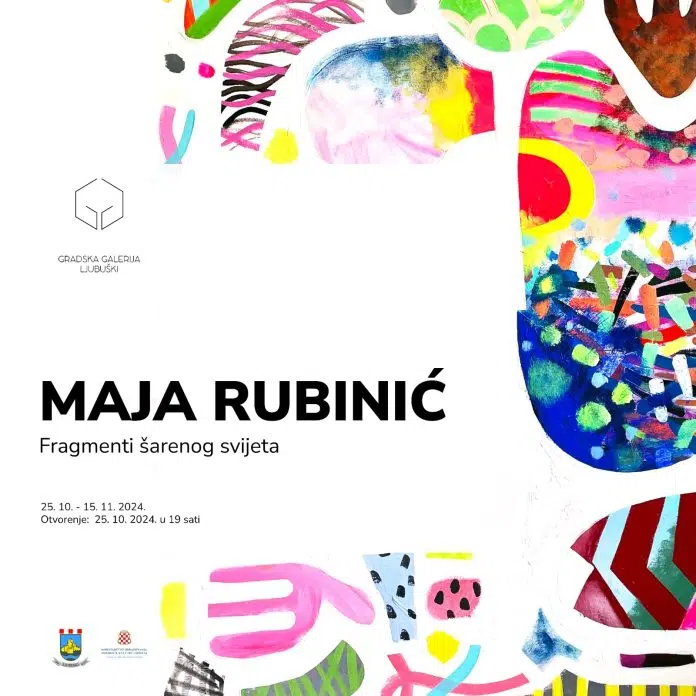 Najava Izlozba Maje Rubinic U Gradskoj Galeriji Ljubuski