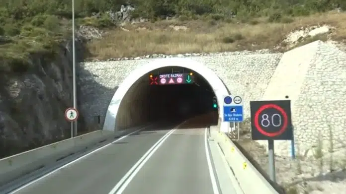 Obavijest: Tunel sveti Ilija će biti zatvoren pet puta. Obavijest Tunel Sveti Ilija Ce Biti Zatvoren Pet Puta