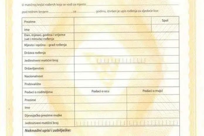 Poskupljuju se rodni listovi, uvjerenja o državljanstvu i vjenčani listovi Poskupljuju Se Rodni Listovi Uvjerenja O Drzavljanstvu I Vjencani Listovi
