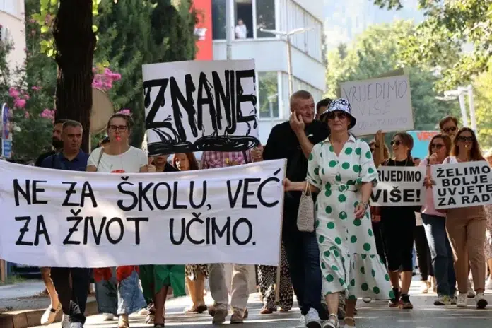 U Srijedu Ce Se Odrzati Prosvjedna Setnja Djelatnika Srednjih Skola.webp