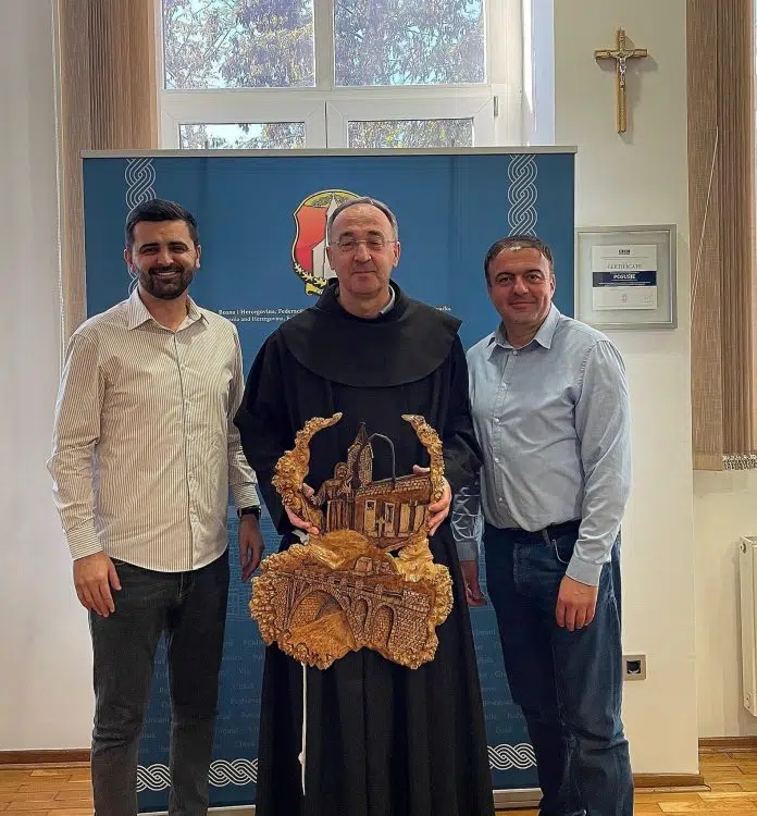 Fra Mladen Vukšić prije preuzimanja novih dužnosti susreo se s