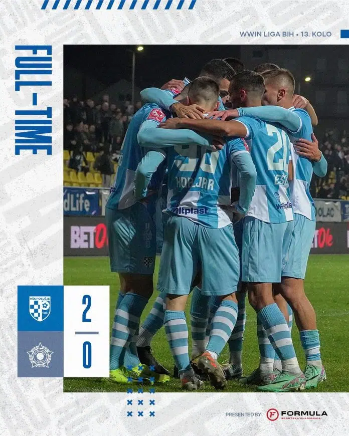 Sigurna pobjeda Posušja: Sloboda poražena 2:0 na Mokrom docu