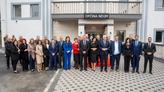 FOTO: Svečano otvorena nova zgrada Općine Neum: Povijesni trenutak za