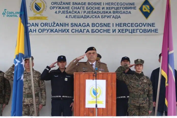FOTO | U vojarni Božan Šimović obilježena 19. obljetnica utemeljenja