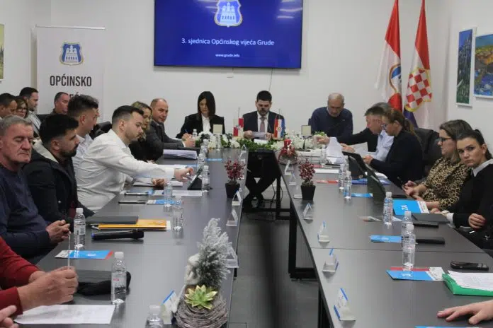 Priopćenje sa 3. sjednice Općinskog vijeća Grude
