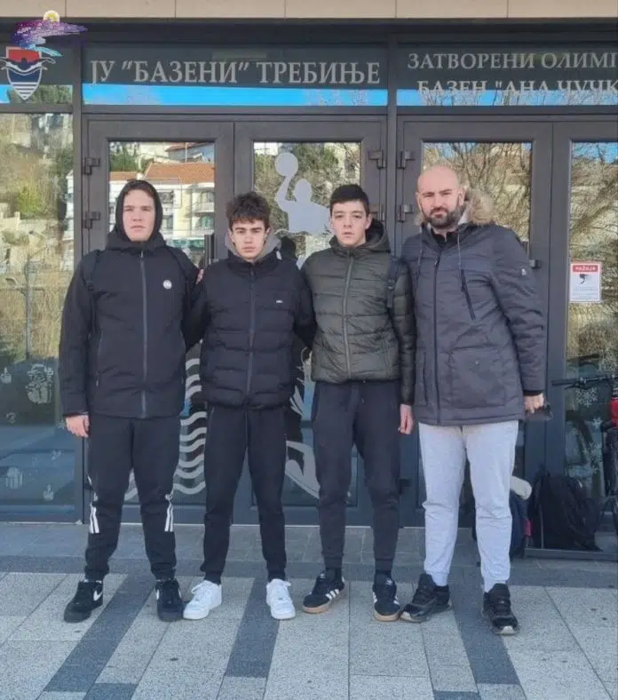 Neumljani na pripremama vaterpolske reprezentacije BiH