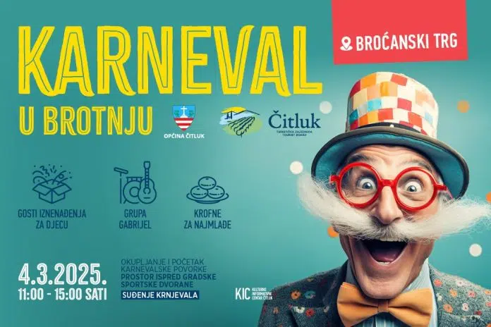 „Karneval u Brotnju“ održat će se 4. ožujka