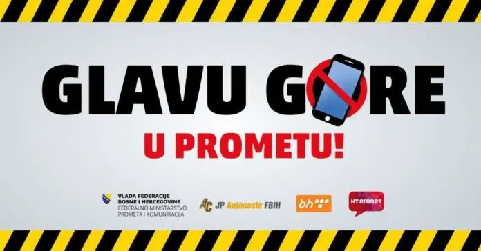 Počinje kampanja ‘Glavu gore! Stop korištenju mobitela u prometu’