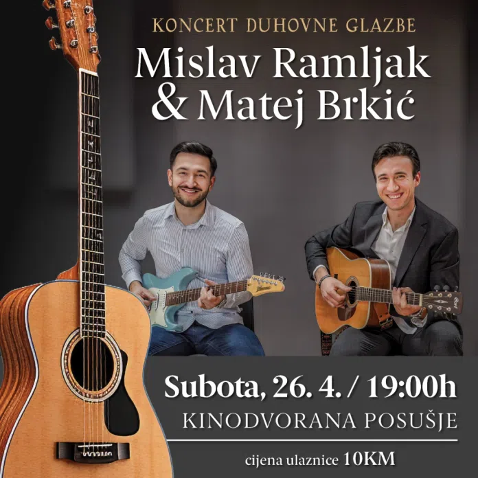 Večer duhovne glazbe u Posušju