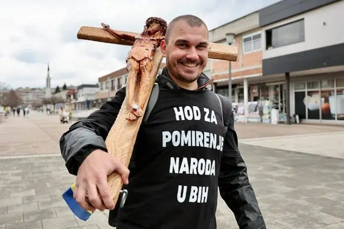 Zadnjih pet dana hodočašća Josipa Jelinića s križem oprosta