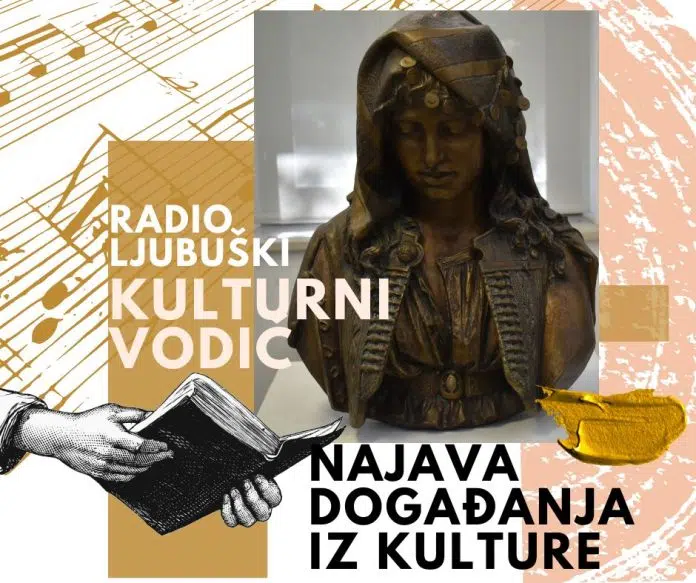 Kulturni vodič: Predstavljanje knjige u petak, u nedjelju koncert