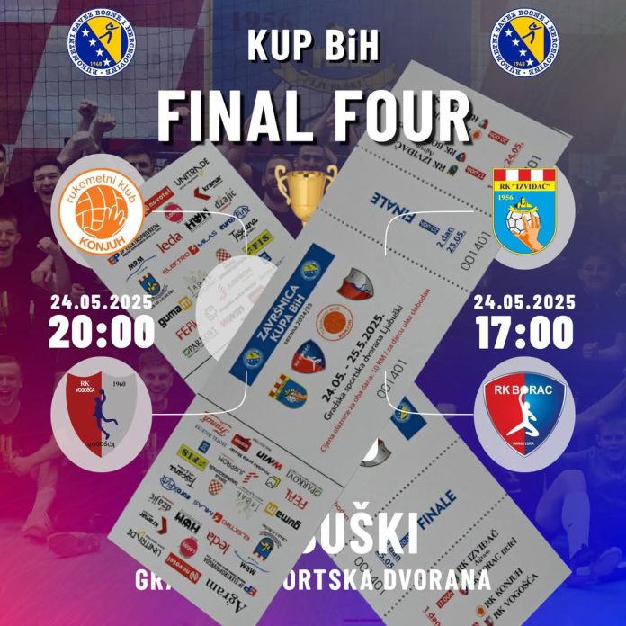 RK Izviđač Agram: Ulaznice za završni turnir Kup-a BIH u