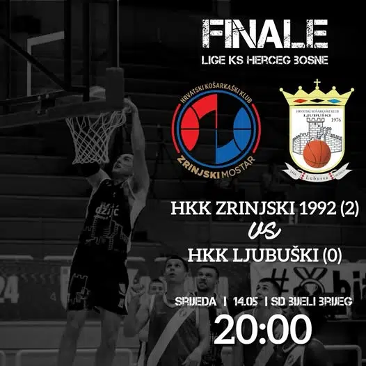 Košarkaši Ljubuškog večeras u Mostaru traže pobjedu i nastavak finalne