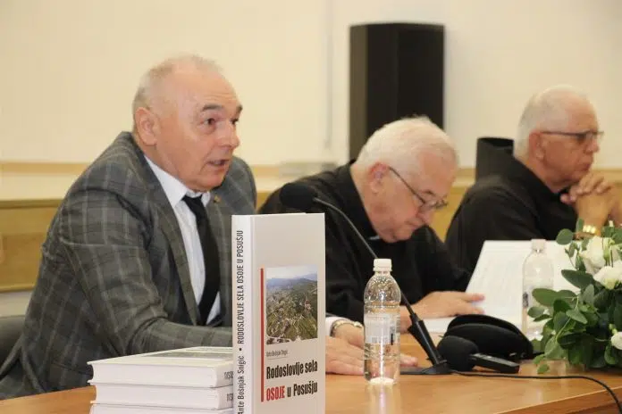 U Posušju predstavljena knjiga Ante Bošnjaka o Osoju: Više od