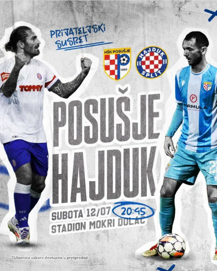 Hajduk stiže na Mokri Dolac