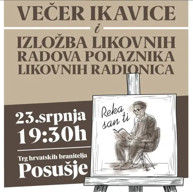 Večer ikavice i izložba likovnih radova u srcu Posušja