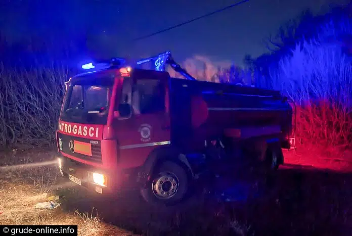 Tri intervencije grudskih vatrogasaca: Požari u Sovićima, Poganoj Vlaci i