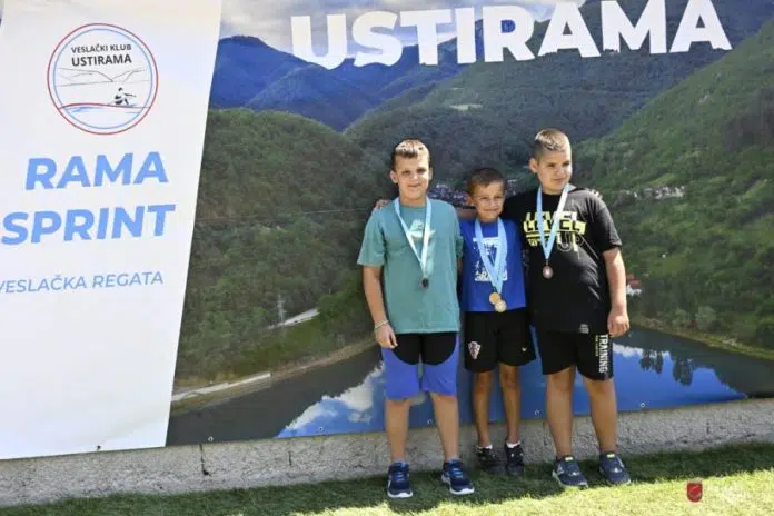 Veslačka regata “Rama Sprint” održana na Ustirami