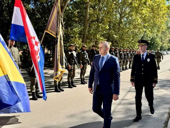 FOTO: MINISTARSTVO unutarnjih poslova Hercegbosanske županije danas svečano obilježilo Dan
