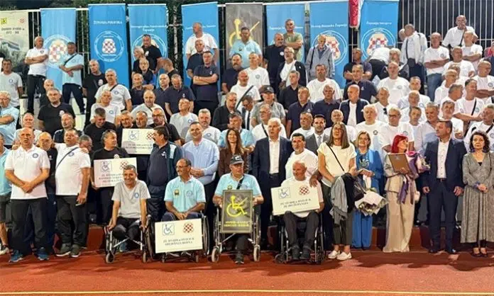 Neum: Svečano otvorene 25. Sportske igre hrvatskih vojnih invalida Domovinskog