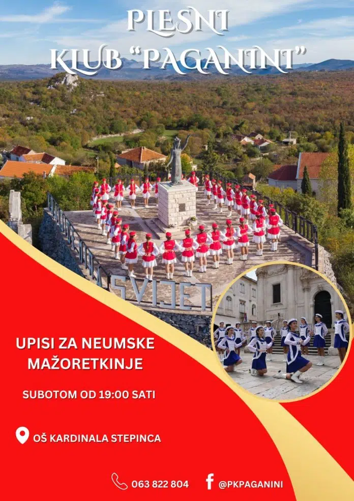 Otvoreni upisi: Postani i ti dio Neumskih mažoretkinja!