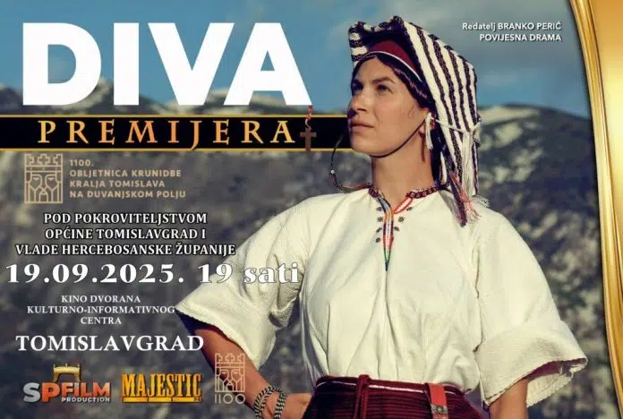 Premijerno prikazivanje filma “DIVA” u Tomislavgradu povodom 1100. obljetnice krunidbe